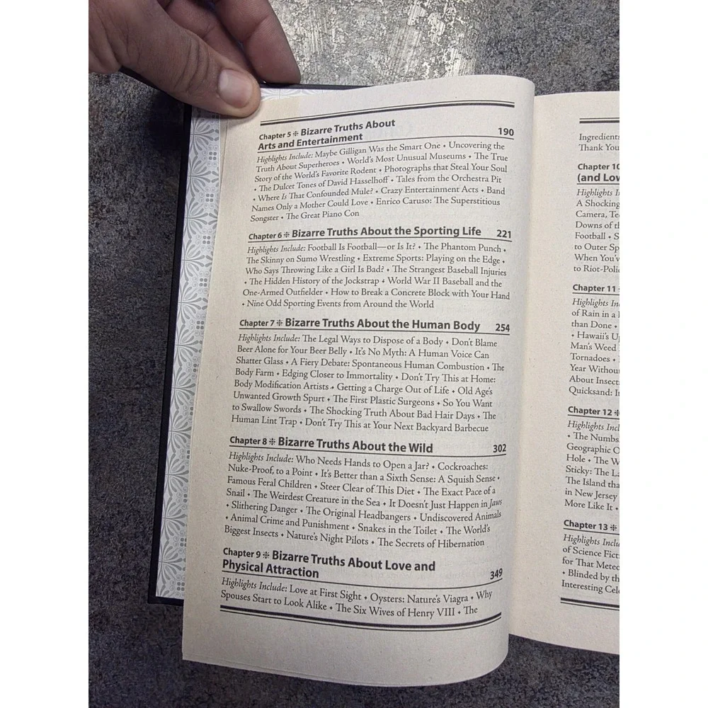 The Book of Bizarre Truths: Big Book of Provocative Questions MythBusting Answer